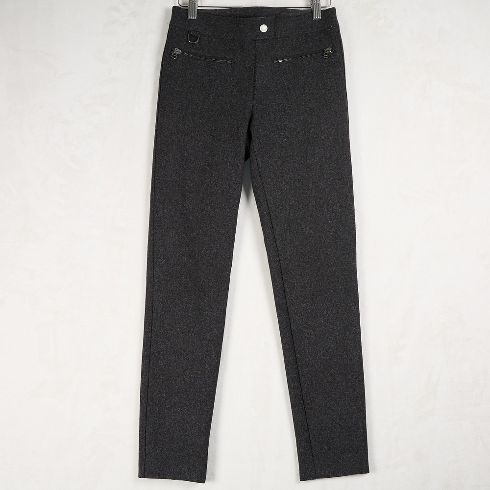 Erin Snow Phia Ski Pants Gray Wool Blend Slim Leg Trousers Size 0